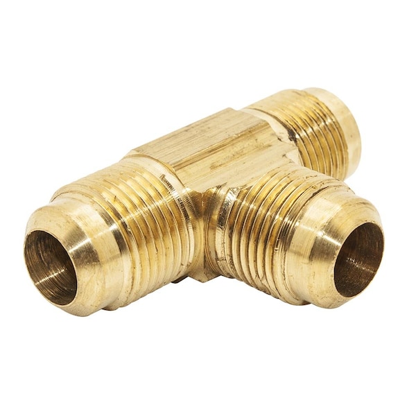 #44 1/2 Inch Brass Flare Tee